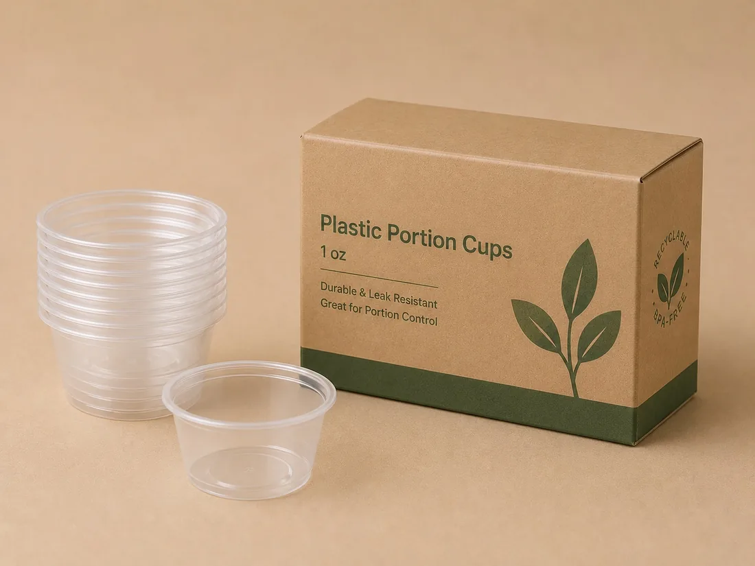 1 oz Plastic Portion Cups