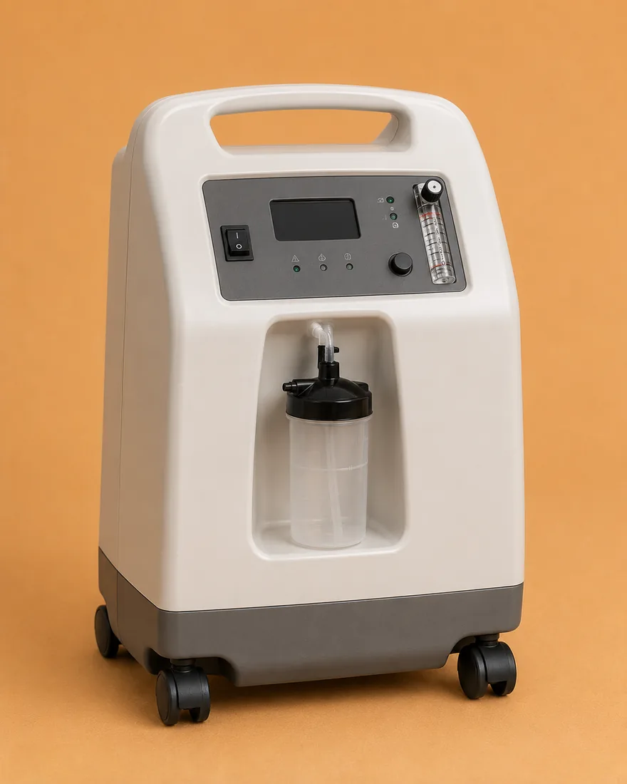 DeCO2 Stationary Oxygen Concentrator, 5 LPM