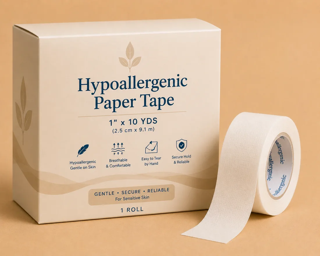Hypoallergenic Paper Tape, 1 in
