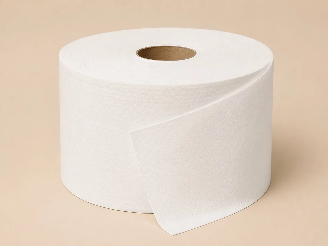 Jumbo Roll Toilet Tissue, 2-Ply