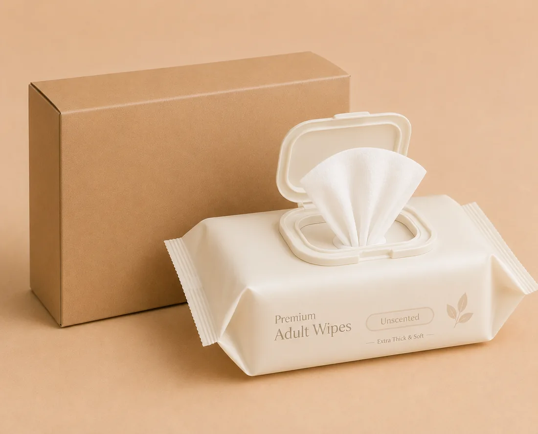 Premium Adult Wipes, Unscented