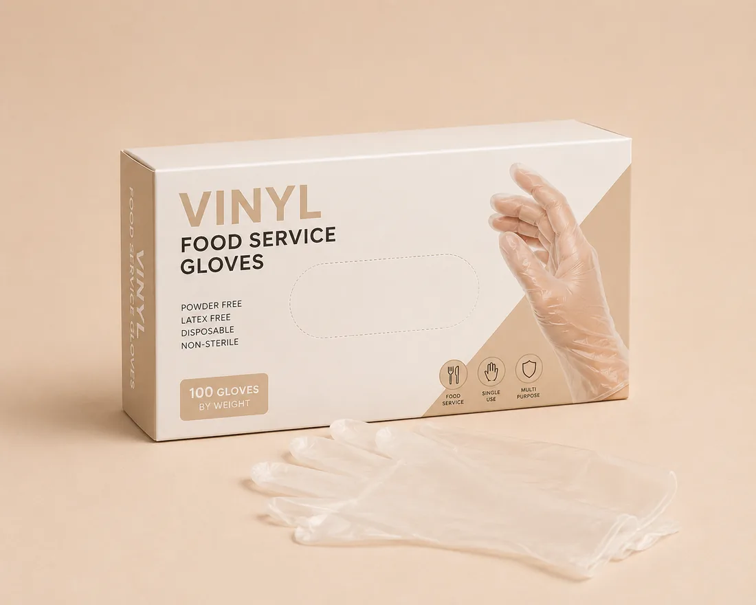 Vinyl Food Service Gloves